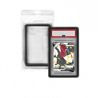 TOOUEE 3 st silikonstötfångarskydd ENDAST för PSA-graderade kort | PSA-skivaskydd | Skydda dina skivor! | Ultimat kantskydd | Exakt passform, snäpptätt skydd | Stötdämpning | Fallsäkert skydd och visa upp din samling (svart)