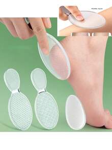 1/2/3 件纳米玻璃脚锉 - 无味，双面去角质，用于平滑脚手架，指甲修整工具 - 彩色 - 查看 2