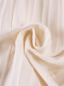 Set de 2 piezas de top de tirantes de unicolor y pantalones de pierna ancha para niñas, verano