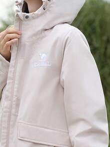 CAMEL CROWN Women's Thick Hard Shell Jacket, Wind & Water Resistant Padded Coat, Mountaineering Jacket - Oak Ash - View 3