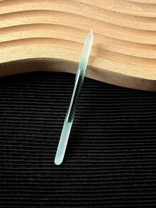 1支彩色玻璃指甲锉，圆柱形双面磨甲棒，指甲护理细节处理，指甲抛光和角质去除玻璃指甲锉 - 彩色 - 查看 10