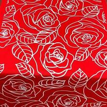 Made In Turkey - Elegant Table Runner 40x140 Cm – Modern Dining Table Decoration - Red and White - View 2