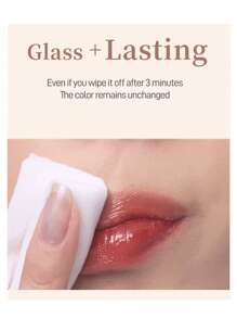 Rom&Nd水膜唇彩 水光镜面透明唇彩 果汁唇膏 玻璃唇彩 口红 - #02 RED DROP - 查看 6