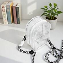 15cm Plush Toy Protective Case With Canvas, For LBB A Second-Generation Sitting And Crossbody Bag, PVC Transparent Crossbody Bag, And A Dust-Proof Storage Bag - Multicolor - View 22