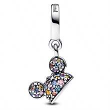 925 Silver Father & Son Amulet Charm Beads, Suitable For DIY Bracelet, Fashion Jewelry Gift For Women Birthday, Party