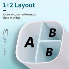 New Electric Toothbrush Storage Rack, Bathroom And Bathroom Razor Storage Rack, Dental Set Desktop Storage Rack, Fashionable Bathroom And Bathroom Supplies Drainage Small Storage Box