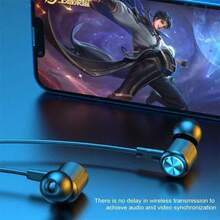 K58无线耳机蓝牙颈挂式磁吸耳机运动跑步耳塞蓝牙耳机带麦 K58颈挂式蓝牙耳机无线耳机超长待机运动蓝牙耳机 - 彩色 - 查看 7