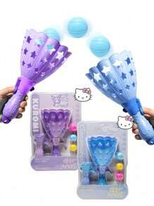 Sanrio Sanrio Kuromi Cinnamoroll 4Ball Pop-Pass-Catch Game Set - Fun Outdoor Indoor Activities 2 Catch Launcher Baskets - Perfect Yard Games Beach Toys And Holiday Back To School Season Gifts