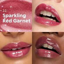 KIKO Milano 3D Hydra Lip Gloss – High Shine, Hydrating, Plumping, Non-Sticky, Moisturizing Lip Makeup - 22 Sparkling Red Garnet - 查看 2