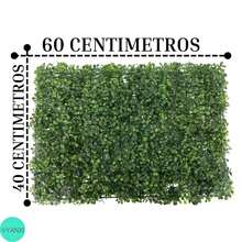 TAPETE DE HOJAS VERDES ARTIFICIALES, DECORACIONES PARA JARDIN, BLACÓN, HOGAR. PLANTAS FALSAS DE PLÁSTICO, TAPETE DE PLÁSTICO, FOLLAGE ARTIFICIAL VERDE. - Verde B 6 - Ver 5