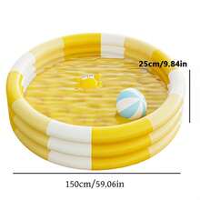 Bồn tắm bơm hơi cho bé, bồn tắm gấp gọn di động, bồn tắm trẻ em, bồn tắm PVC đẹp mắt cho bé, bể bơi bơm hơi. - Nhiều màu - Xem 9