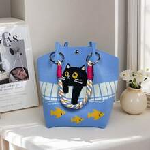 Women Shoulder Bags - 藍色 - 查看 2