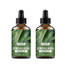 30ml/60ml Dual Size Lemongrass Aromatherapy Essential Oil, Fresh Herbal Fragrance, Long Lasting Aroma, Compatible With Diffuser/Oil Burner, Portable Design For Home, Office, Travel, Space Refreshing, Compact Size For Easy Carrying, Elegant Packaging, Perfect Gift For Friends - Lemongrass Essential Oil - View 12