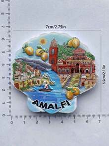 1 件意大利冰箱贴，3D 意大利旅游纪念品家居装饰磁性冰箱贴 - 彩色 - 查看 19