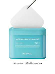 MEDIHEAL 胶原蛋白安瓿面部爽肤水 - 胶原蛋白和神经酰胺 - 紧致肌肤，恢复弹性，深层保湿 - 紧致皱纹和细纹 - 素食真丝面料 - 積雪草祛痘棉片 - 查看 7