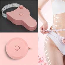 女士身体测量卷尺，精准瘦身塑形工具，适用于健身、瑜伽、孕期、产后、个人尺寸管理、学生适用