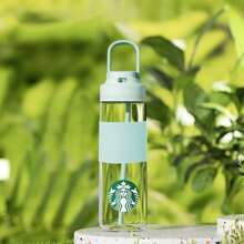 Starbucks High-Value Mint Green 710ml Large-Capacity Sports Water Bottle Leak-Proof Portable Cup Fitness Water Cup Unisex Outdoor Sports Water Cup