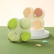 4-Compartment Portable Baby Milk Powder Box, Newborn Infant Formula Dispenser Container For Outdoor Use - Multicolor - View 4