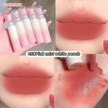 1 Pc Cute Bear Design Matte Velvet Lip Gloss, Everyday Lip Makeup - 彩色 - 查看 16