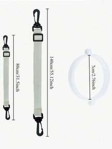 Correa para botella de agua para vaso Iceflow, cuerda para el hombro, soporte para vaso, accesorio compatible con , correa ajustable para el hombro de la botella de agua, correa de bolso cruzado de poliéster para vasos, regalo para el Día de la Mujer, Día de San Valentín, Pascua, accesorio para agua para viajes y actividades al aire libre (vaso no incluido) - Ver 5