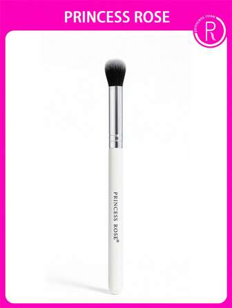 Princess Rose Princess Rose 1 stuk draagbare make-upkwast met witte handgreep, zachte vezelhaar met hoge dichtheid, sterke poederabsorptie, gemakkelijk te kleuren, creëer prachtige oogmake-up, geschikt voor beginners en visagisten.
