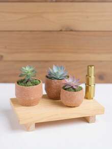 1 khay đựng đồ phòng tắm nhỏ, chân đế bằng gỗ, đồ trang trí phong cách cổ điển, khay trang trí bằng gỗ - nhỏ, tiết kiệm không gian cho phòng tắm, nhà bếp và đồ mỹ phẩm, khay đen, khay trắng, khay gỗ nâu - Nhiều màu - Xem 8