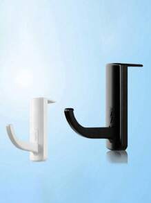 1 个耳机挂钩，适用于 PC 耳机、显示器、桌子、墙壁，紧凑而坚固的耳机支架提供安全支撑并节省空间，适用于学校用品，返校