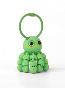 1pc/3pcs 3D Printed Ocean Animal Series Keychain, Creative Octopus Keyring Pendant Bag Charm Car Key Chain, Gift For Friends Birthday, Holiday, Daily