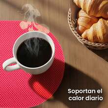 Tablecloths - Fuchsia / Net - View 6