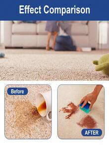 JAYSUING 30ml Foam Cleaner, Cleans Stubborn Stains On Down Jackets, Carpets, Clothes, Dry Cleaning Agent - Multicolor - View 6