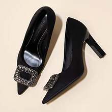 Women Heeled Sandals - 黑色9cm[升級版] - 查看 4