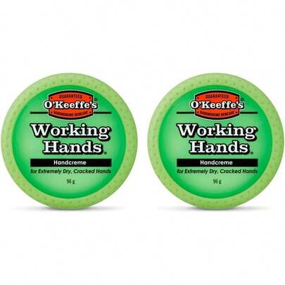 O'Keeffe's Working Hands, 96g Jar - Hand Cream For Extremely Dry, Cracked Hands | Instantly Boosts Moisture Levels, Creates A Protective Layer & Pre