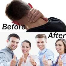 超轻 A4 尺寸充气旅行枕，小方形植绒面料旅行气枕，易于存放，适合露营、居家和办公室睡觉、度假旅行、徒步旅行、午睡、颈部和腰部支撑 - 多色1 - 查看 7