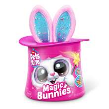 ZURU Pets Alive Magic Bunnies Dreamy Lights & Musical Interactive Blind Box Surprise Electronic Plush Toy For Girls' Birthday Gifts (Random) - Multicolor (Random Style) - View 2
