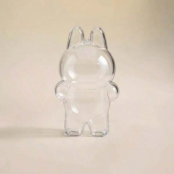 1pc Acrylic Protective Case, Suitable For Monster Series Figurines, Transparent Display Cover, Collection Storage Box (Figurine Not Included)