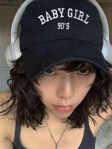 Butterfly Embroidery Outdoor Sunscreen Casual School Style Street Baseball Cap (Blue With Random Pink/White Bowknot) - Baseball Cap - View 12