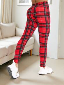 paquete de 3 leggins casuales de mujer para otoño/invierno, elegantes, cómodos, de gran elasticidad, aptos para deportes, acondicionamiento físico, yoga, uso diario, con estampados a cuadros y rayas, adecuados para gimnasio, correr, plancha, viajes, playa, vuelta al colegio, vacaciones y fiestas