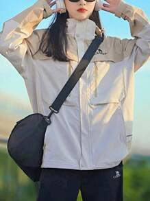 CAMEL CROWN Outdoor Three-In-One Jacket With Windproof, Waterproof, Warm And Detachable Jacket And Fleece Lining - Oak Grey Coconut Shell - View 2