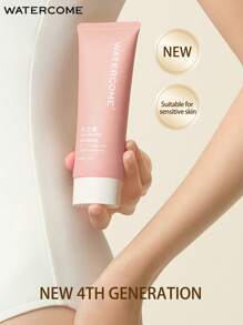 WATERCOME 80克女士脱毛膏，温和脱毛，带香味，适用于腋下、比基尼线、手臂和腿部，无痛顺滑脱毛，敏感配方，适合所有肤质。