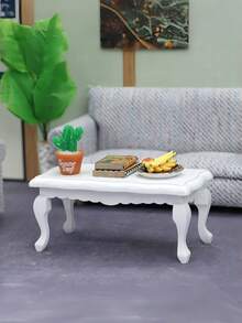 1件套娃娃屋迷你咖啡桌，多种颜色可选的迷你家具。模型微缩场景、角色扮演玩具、娃娃屋摆件、桌面装饰、手工艺品、复古家居装饰模型、卧室场景展示品、书桌摆件、角色扮演装饰、微型手工艺品、节日礼物、生日礼物、派对活动、圣诞节、万圣节、嘉年华礼物，为生活增添色彩。 - 彩色 - 查看 3