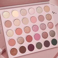 ColourPop Stone Cold Fox Eyeshadow Palette - 30 Pan Cool Tone Eye Makeup Palette With Matte & Metallic Finishes - High-Pigment Eye Makeup With A Long-Wearing Formula (1.16 Oz)