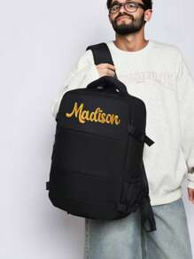 Embroidered Custom Men's And Women's Backpacks With Large Capacity, Multifunctional Dry And Wet Classification, Waterproof Mommy Backpack For Short Distance Business Trips, Fashionable Large Capacity Leisure Backpack, Travel Backpack, Laptop Backpack, Portable Travel Backpack, Dry And Wet Separation Insulation Travel Bag, Women's Large Capacity, Lightweight And Multi-Purpose Travel Luggage Backpack