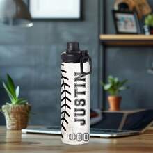 1 件 27 盎司定制运动杯，带腋下主题印花，自定义名称，自选图案，自定义号码，适用于冷热，手感舒适，适合赠送家人和朋友，适用于各种场合