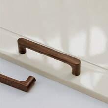 1pc Wooden Drawer Pull Handle, Walnut Dresser Knob, Beech Cabinet Pull, Furniture Handle - Multicolor - View 9
