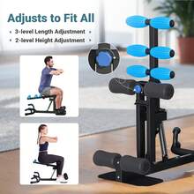 MERACH Deep Squat Machine For Women, Adjustable Glutes Trainer Machine, Core Leg Push Up Workout Machine For Home Gym - Squat - View 4