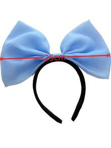 1 chiếc băng đô 3D kiểu Pháp màu trơn có nơ ở giữa, thanh lịch, dễ thương, phù hợp cho chụp ảnh, dạo phố, dự tiệc, hàng ngày, lãng mạn, ngọt ngào, cá tính, được làm từ sợi polyester (polyester) dành cho nữ, quà tặng, phụ kiện tóc, phụ kiện đội đầu. - Nhiều màu - Xem 15