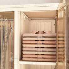 Portable Wardrobe Closet Storage Organizer For Clothes,Clothes Dresser,12 Magnetic Doors-12 Cubes & 1 Hanging Rod,6 Pcs Hangers , Baby Wardrobe Storage Cabinet,White - Creamy White - View 10