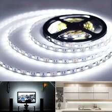 USB Powered LED Strip Lights Warm/White 5V Lights For Indoor Bedroom Home Decor Living Room, Cabinets, Mirrors, Halloween, Christmas, Wedding Decorations