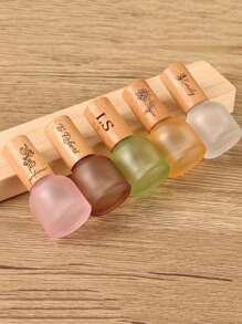 Customization 1pc 10ml/0.34oz Refillable Glass Perfume Spray Bottle With Adjustable Nozzle - Travel-Friendly Cosmetic & Cologne Container, Customizable Text Label, & Alcohol-Free For Skincare, Fragrance Samples, Perfume Bottle, Skincare Container, Modern Aesthetic, Material