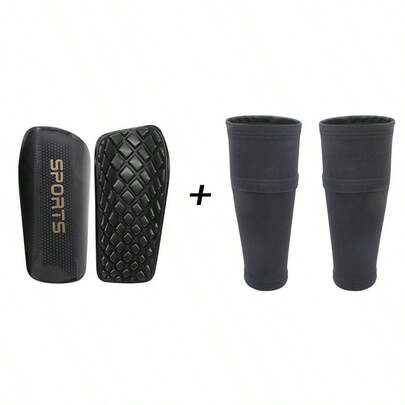 Elastic Breathable Soccer Shin Guards - Anti-Slip Football Leg Protector For Guys, Gals & Teens, Unisex Sporty Football Gear